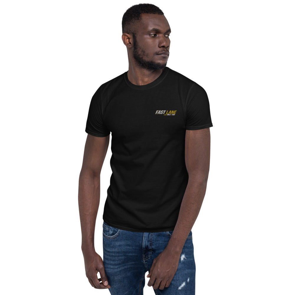 Fast Lane //// Embroidered Logo T-Shirt
