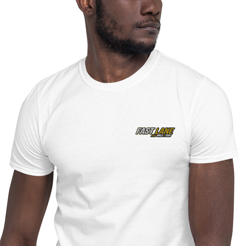 Fast Lane //// Embroidered Logo T-Shirt